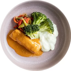 Prato moqueca à brasileira low carb