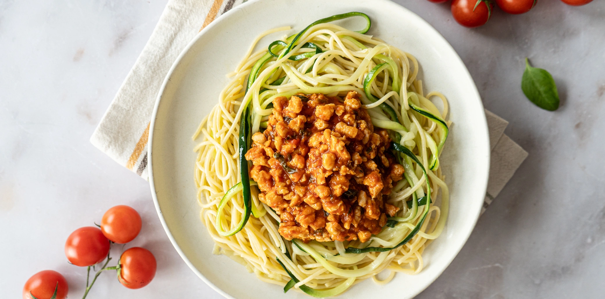 Bolonhesa de frango extra proteína